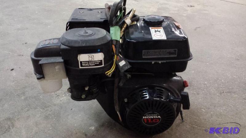 lot 19 image: Honda Motor GX 340 11 HP Used ...