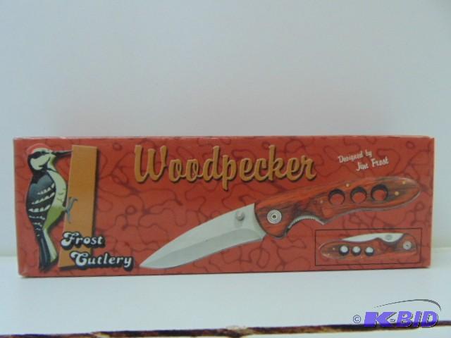 lot 8 image: Frost Cutlery Woodpecker