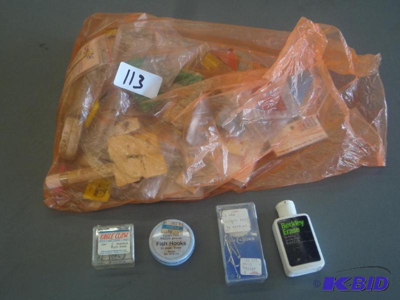 Large Lot Of Misc Fishing Tackle &a...
