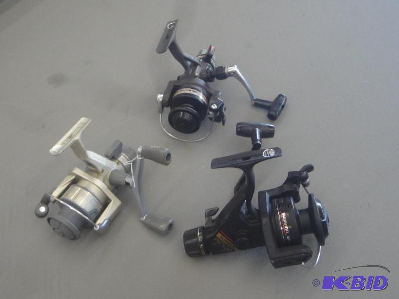 (3) Shimano Spinning Reels...