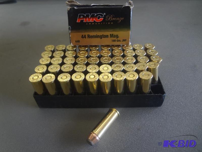 (50) Rounds PMC 180 Grain 44-Reming...