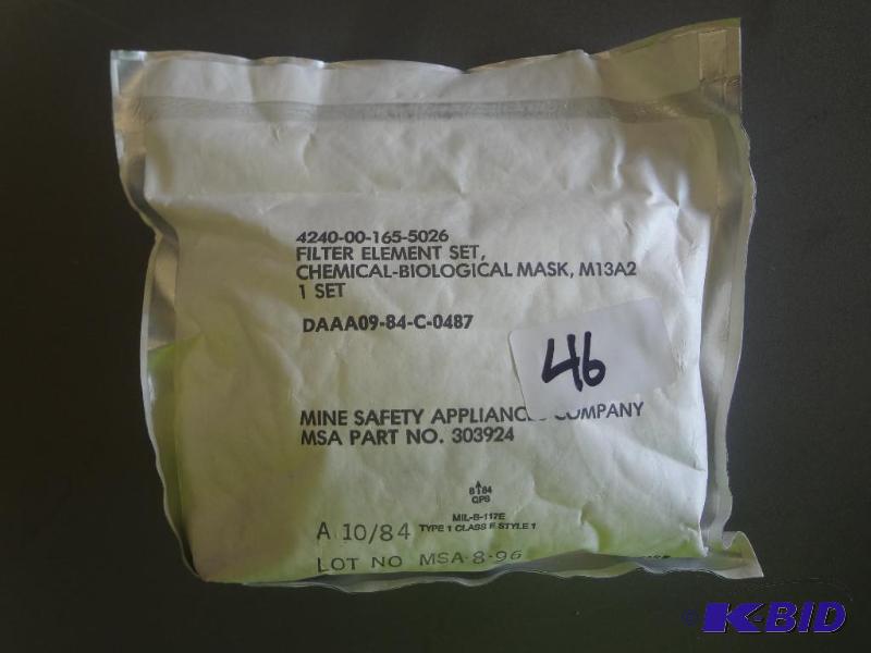 (1) Chemical-Biological Mask (Unope...