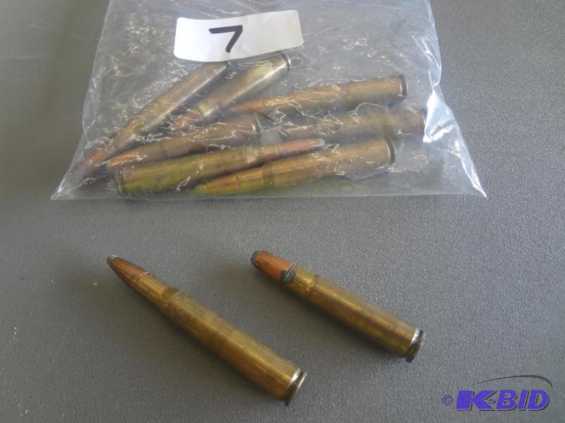 (9) Misc Rifle Rounds...