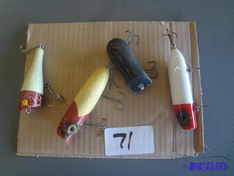 (4) Vintage Fishing Lures...