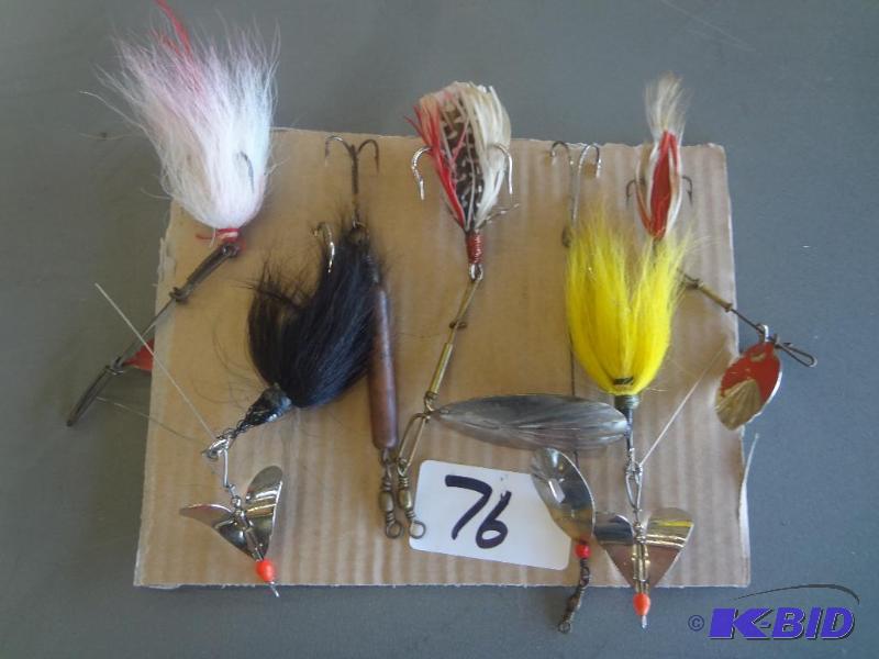 (7) Vintage Spinner Lures...