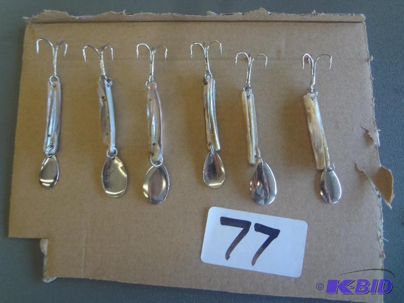 (6) Vintage Spinner Lures...