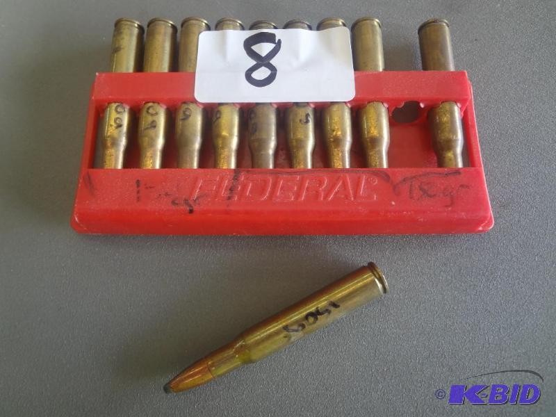 (10) 150 Grain 30-06 Rifle Rounds...