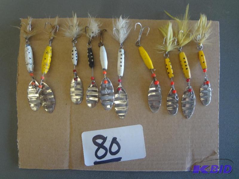 (10) Trout Spinner Lures...