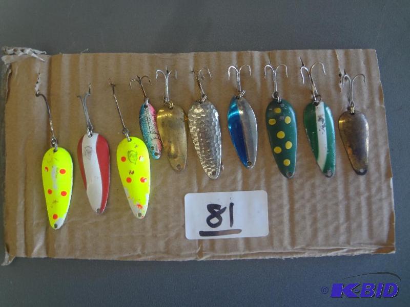 (10) Spoon Lures...