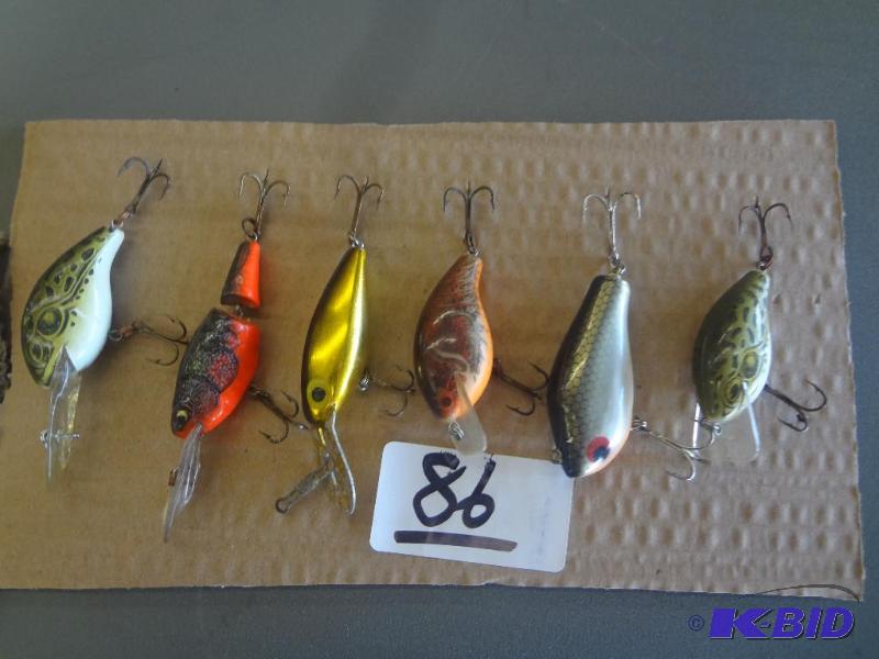 (6) Crankbait Lures...