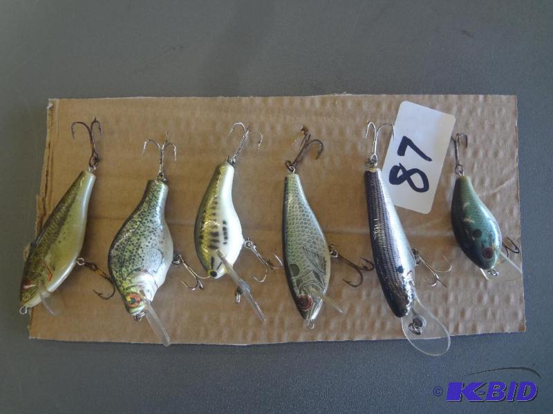 (6) Crankbait Lures...