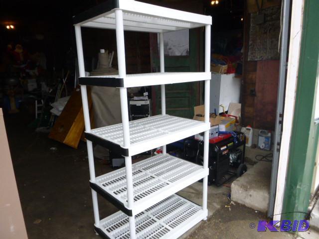 lot 144 image: 5 Tier Shelf 73" X 36" X ...