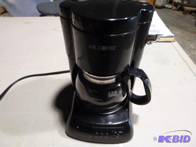 lot 147 image: Mr. Coffee 4 Cup Coffee Maker...