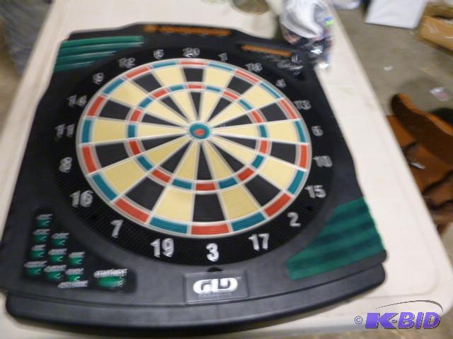 lot 149 image: Electronic Dart Board with Darts...