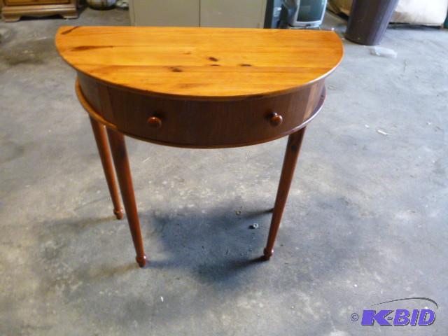 lot 166 image: Hall Table 30" H X 30" W...