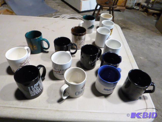 lot 167 image: Lot of Coffee Mugs...