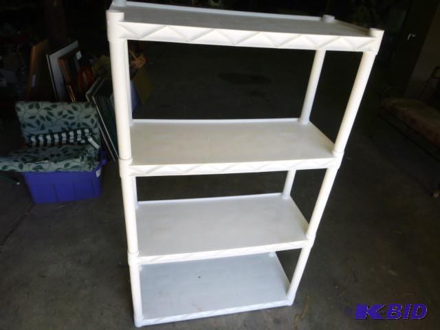 lot 177 image: 4 Tier Shelf 56" X 34" X ...