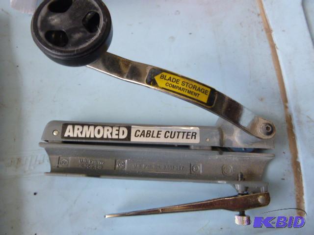 lot 39 image: Armored Cable Cutter...