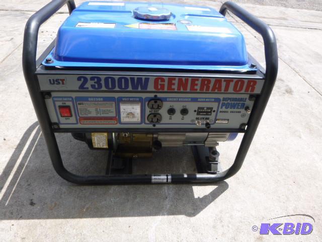 lot 4 image: 2300W Generator 5 Model #GG2300 - 5...