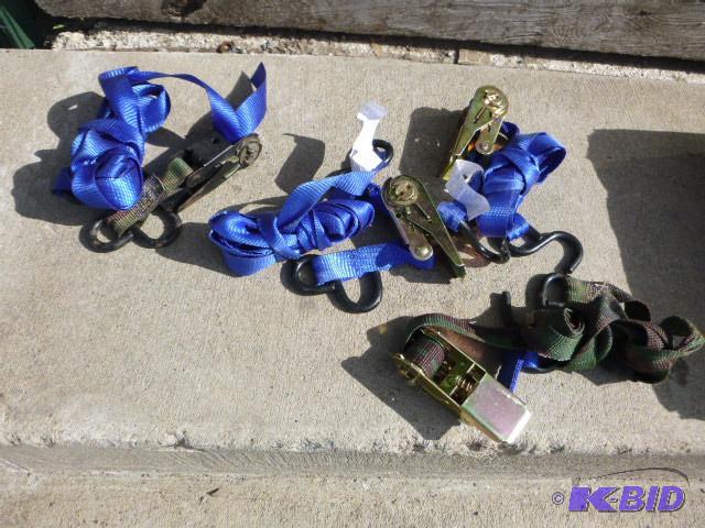 lot 41 image: 4 Ratchet Straps...