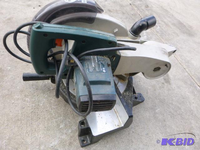 lot 59 image: Power Miter Saw 1710 10" - tes...