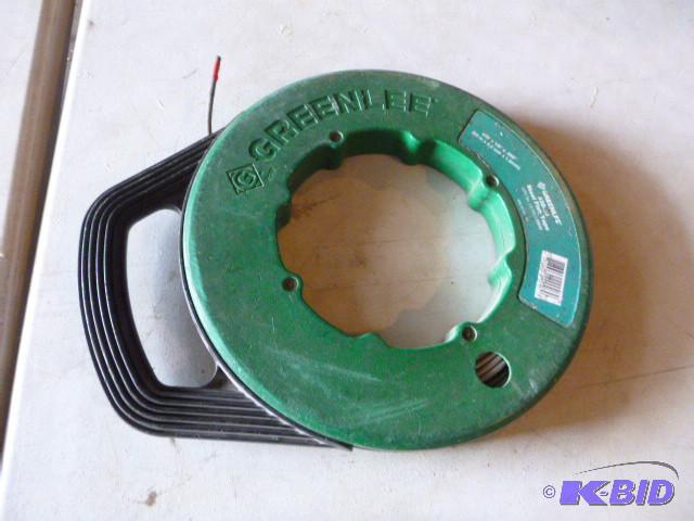 lot 62 image: Green Lee 438-20 Fish Tape Approxim...