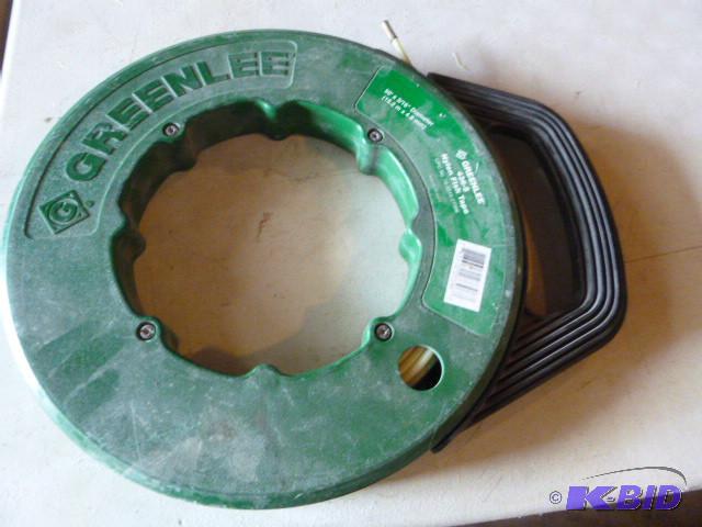 lot 64 image: Green Lee 436-5 Nylon Fish Tape 50...