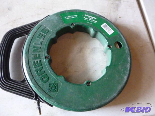 lot 65 image: Green Lee 436-5 Nylon Fish Tape 50...