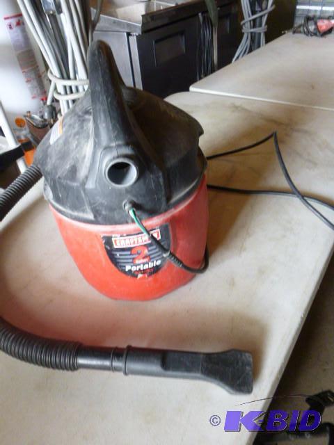 lot 77 image: Craftsman 2 Gallon Portable WetDry...