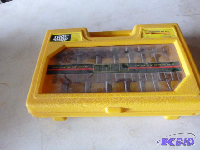 lot 88 image: Tool Shop 16 Piece Forstner Bit Set...