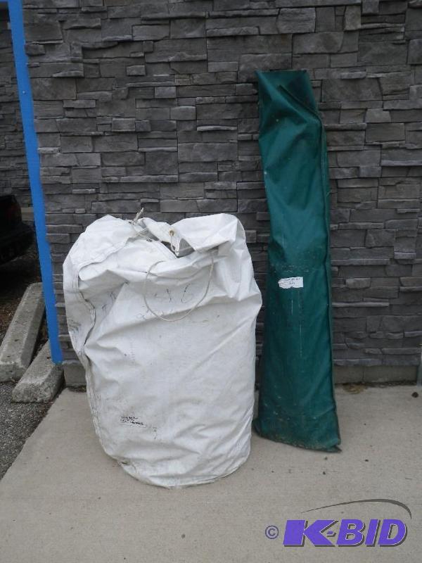 lot 11 image: 20 x 40 Pole Party tent, white in c...