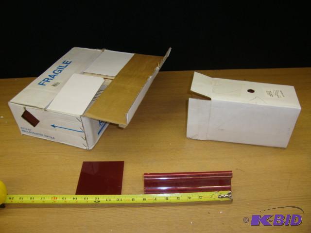 lot 100 image: Red Tile & Ceramic Trim, full b...