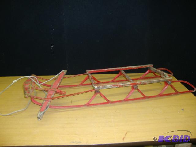 lot 135 image: Antique Sled...