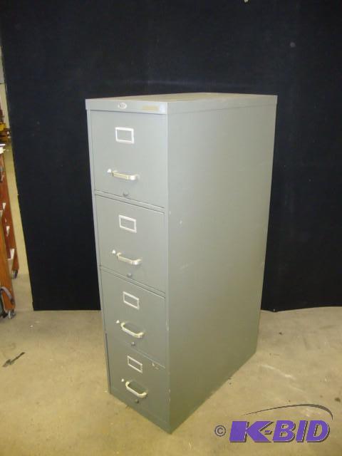 lot 23 image: 4-Drawer File Cabinet...