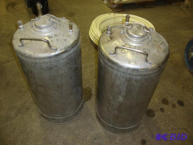 lot 29 image: Water Canisters, Lot of 2...
