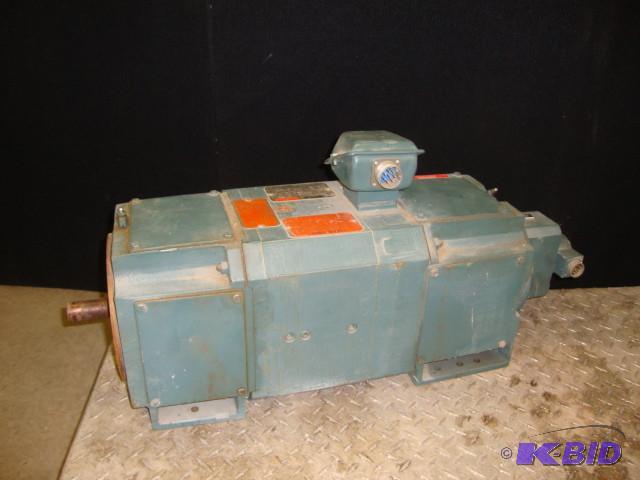 lot 41 image: Reliance 5HP DC Motor, 500V, Contin...