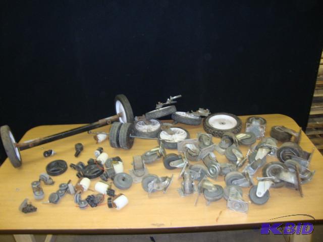 lot 46 image: Lot of Wheels & Casters...