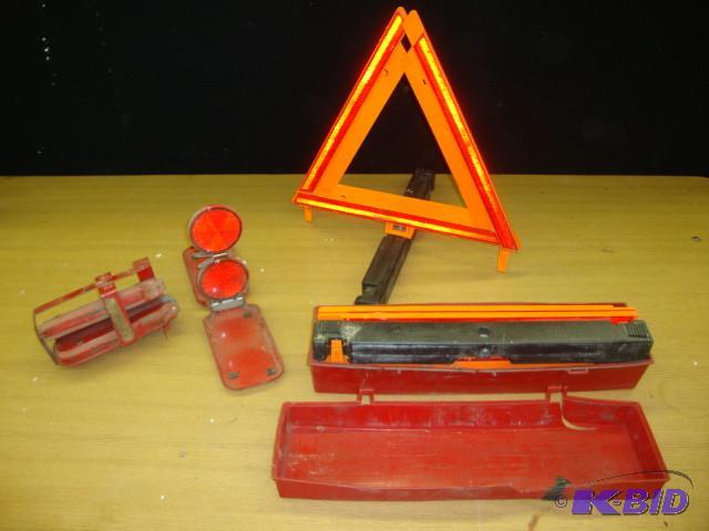 lot 55 image: Safety Triangles & Reflectors...