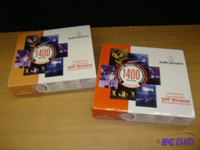 lot 56 image: UHF Wireless Microphone Systems, lo...