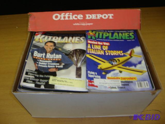 lot 61 image: Box of Aviation Hobby Magazines...