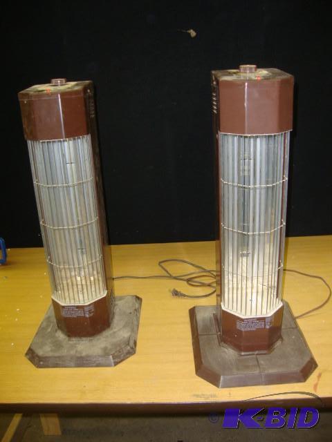 lot 64 image: Quartz Tower Heaters, Lot of 2...