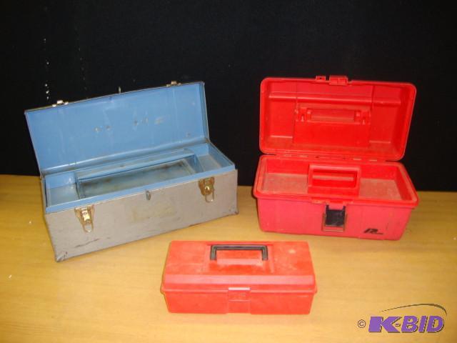 lot 86 image: Toolboxes, Lot of 3...