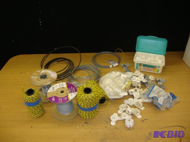 lot 93 image: Electric Fence & Hardware...