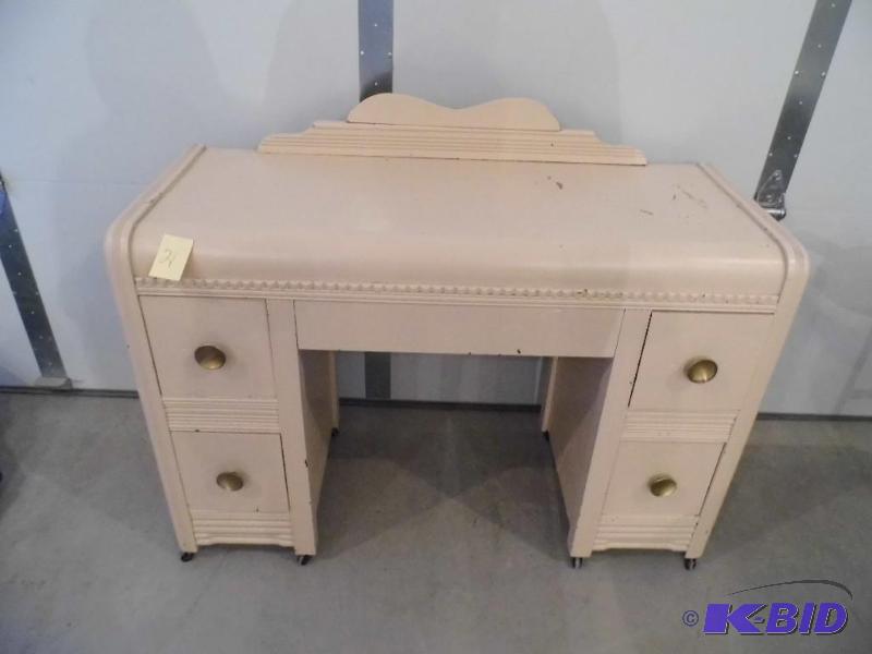 Antique Vanity with Mirror