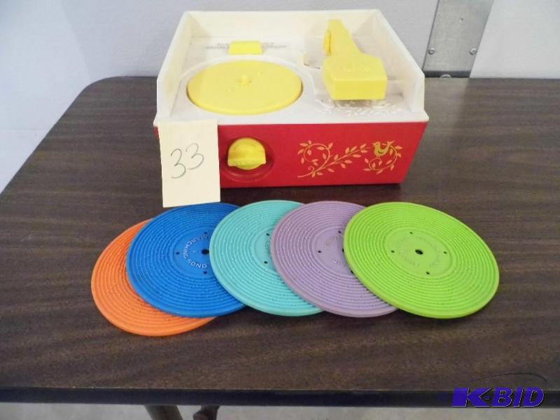 Fischer Price Music Box Record Player