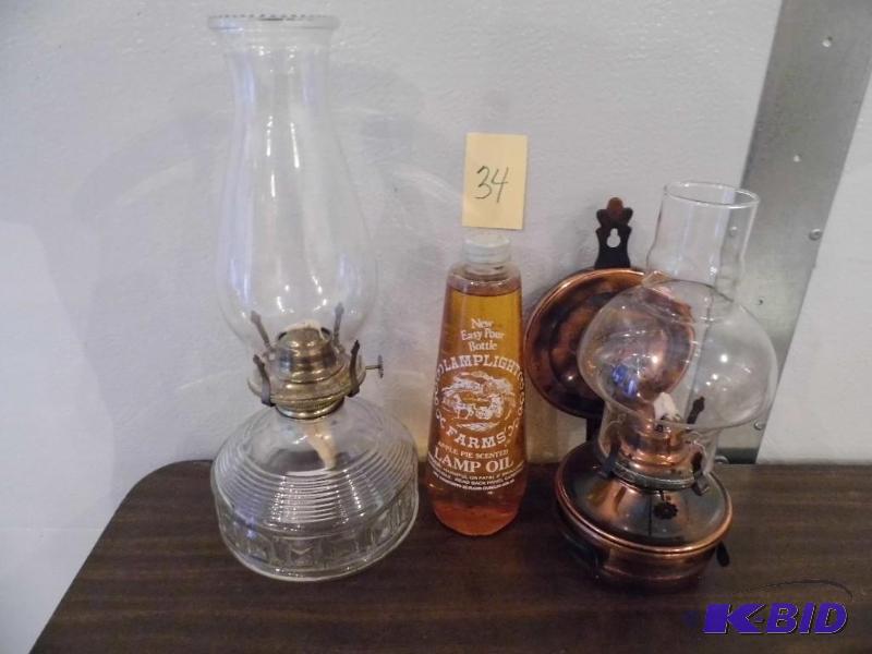 2 Oil Lamps