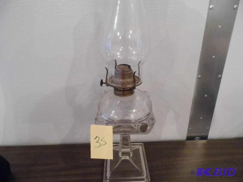 Antique Oil Lamp