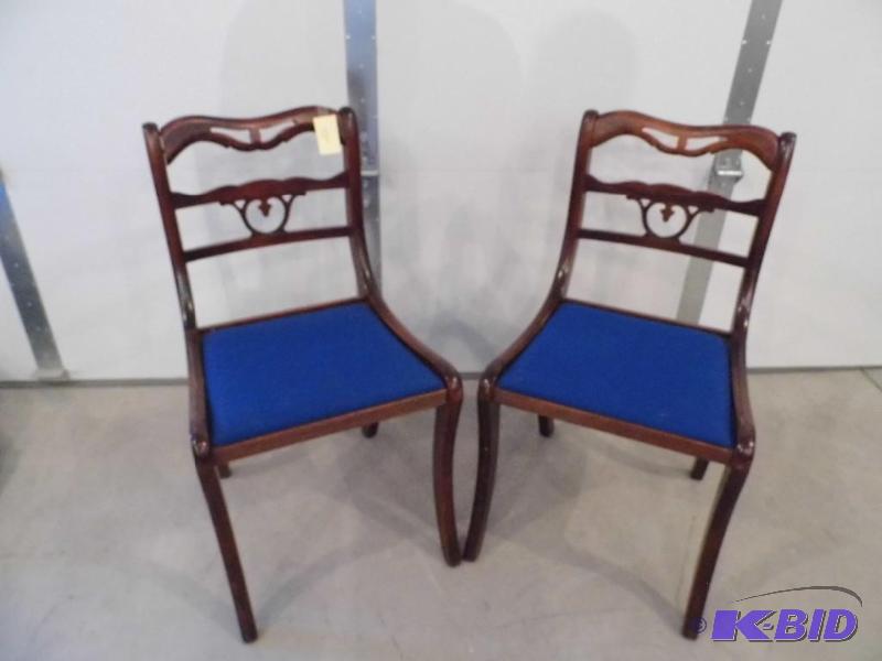2 Antique Dining Chairs