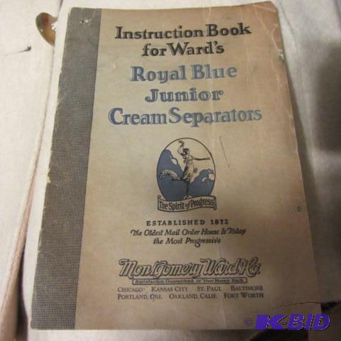 Cream Separator Book