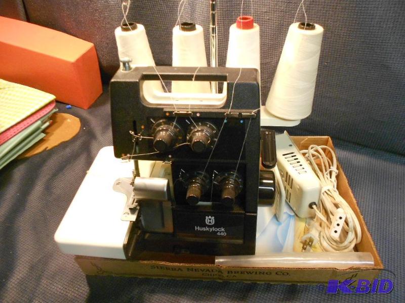 lot 102 image: Serger Sewing Machine